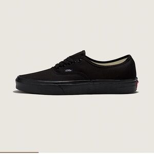 Vans Women's Authentic All Black Canvas Sneakers